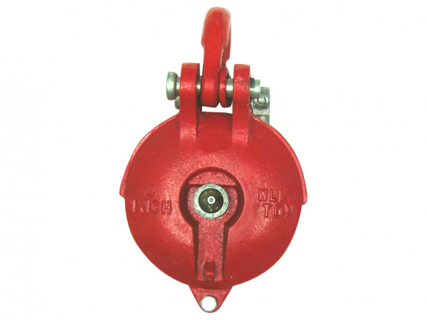 pulley block 3000kg for winch, forestry and offroad with hook