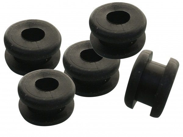 Cable grommet open rubber grommet cable gland for 10mm² qmm 6mm cable 5 pieces