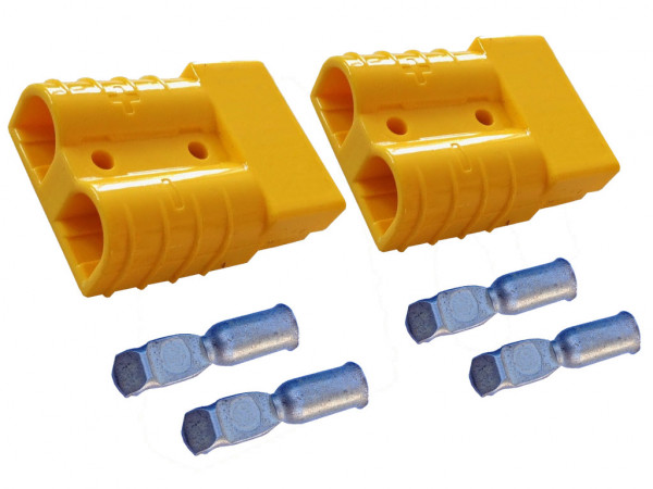 Battery Connector 175A 4-6 mm2 yellow Set Connector for Forklift Cable