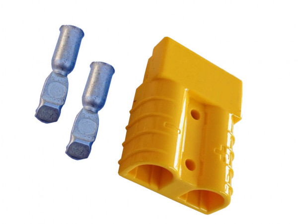 Battery Plug 50A 50 mm2 yellow Connector for Forklift Cable