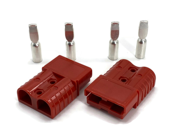 Battery Plug 120A 50 mm2 red Connector for Forklift Cable