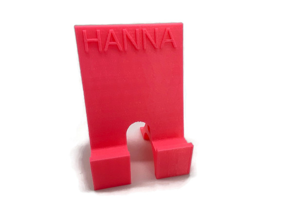 Smartphone Stand with Name Hanna