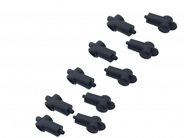 battery terminal cover 10 pcs black 1.5 up to 10 mm² cable entry hood 12mm