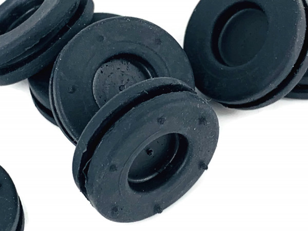 Cable grommet closed Rubber cable bushing 11mm Membrane bushing 10 pieces